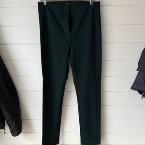 Ann Taylor Forest Green Slim Pants